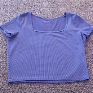 baby blue top